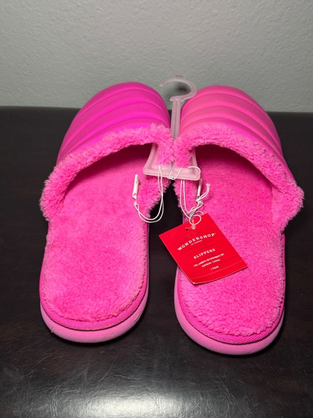Wondershop Hot Pink Slippers - Picture 3 of 6